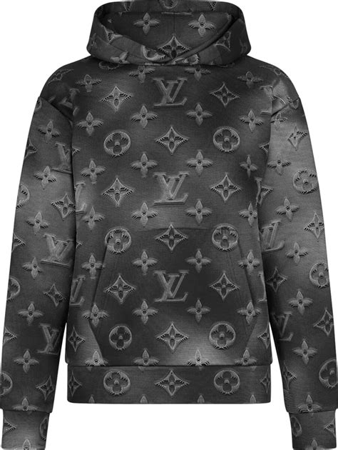 louis vuitton hoodie black